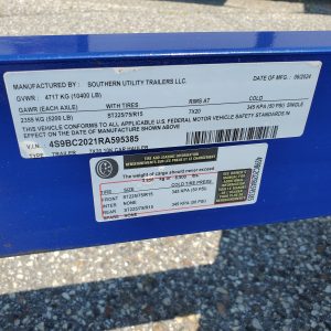 SOUTHERN UTILITY FLAT BED BLUE 2024