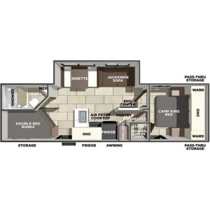 2026 FOREST RIVER PRIMETIME TRACER 275BH
