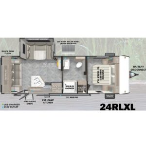 USED 2024 SALEM CRUISE LITE 24RLXL PLATINUM